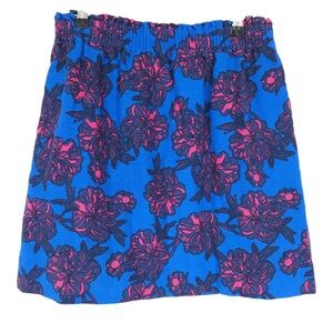 J. CREW size 0 Hawaiian Print A-Line Skirt